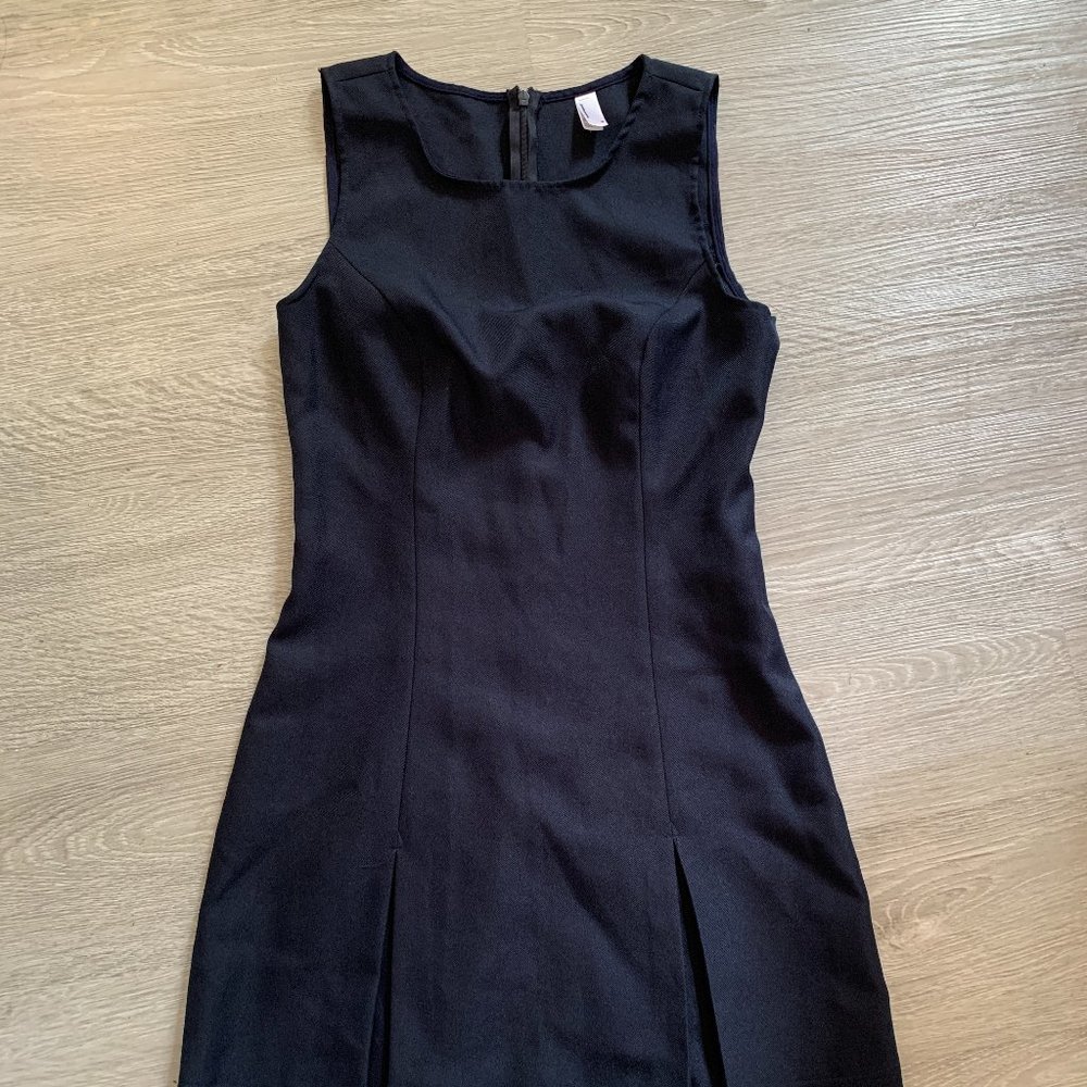 blue casual dress